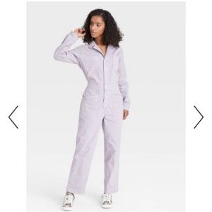 LIKE NEW Universal Thread Lavendar Coveralls/Boilersuit Size 6 (S/M)!